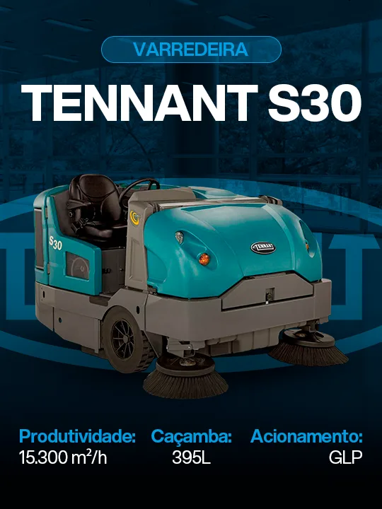 Equipamento profissional Tennant